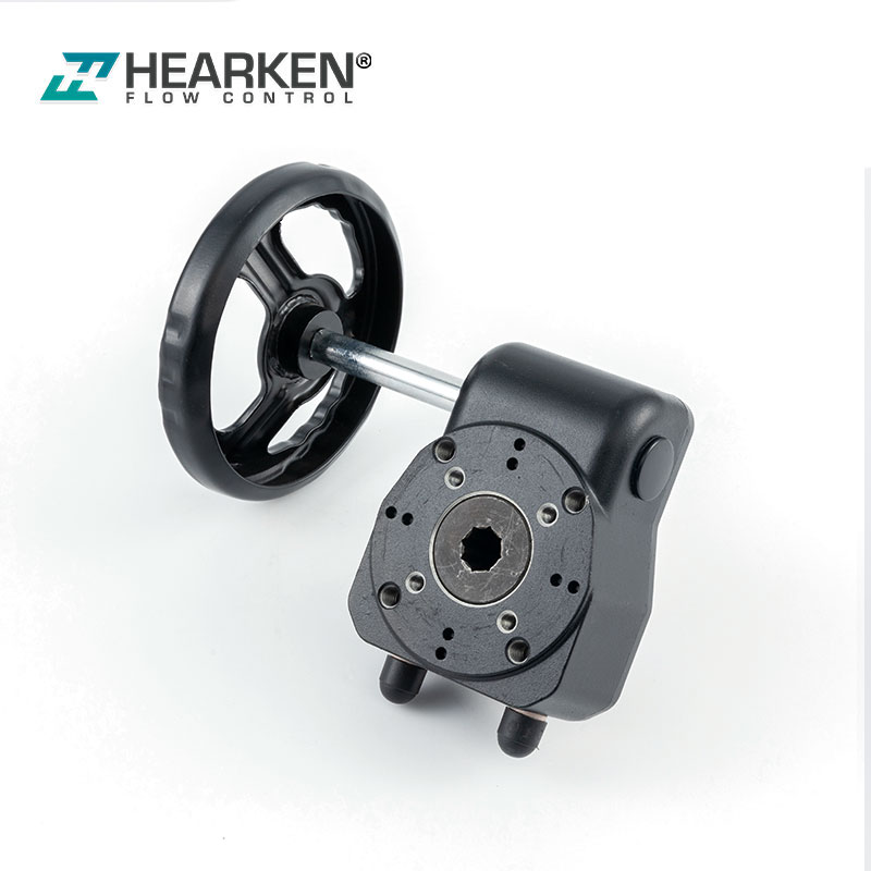 Worm gearbox operator,Manual gearbox for butterfly valves - HEARKEN